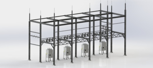 13.8 kV 变电站总装方案缩略图